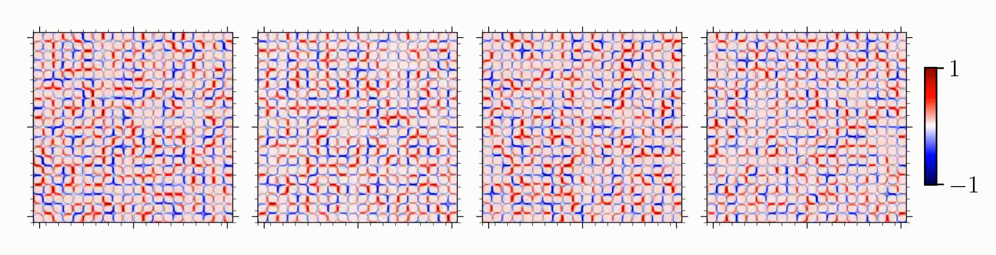 Stress chains visualization